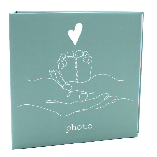 Album bébé Ariane Tendresse 200 pochettes 10X15 - Vert d'eau