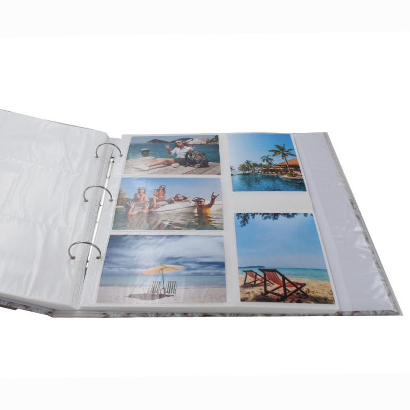Lot de 2 classeurs photos Ariane Bohème à pochette pour 400 photos 11x15