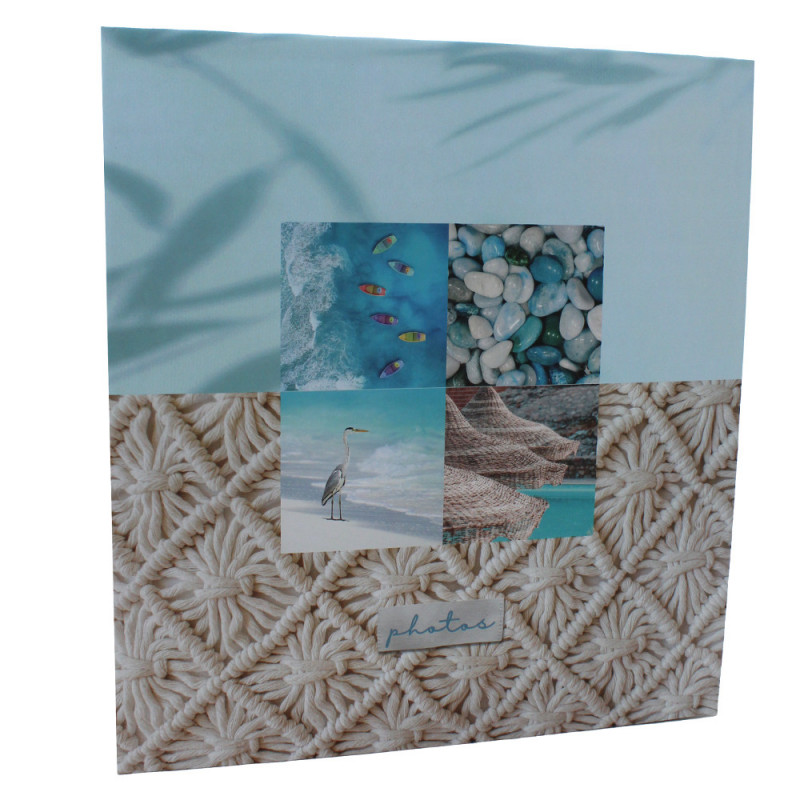 Lot de 2 classeurs photos Ariane Bohème à pochette pour 400 photos 11x15