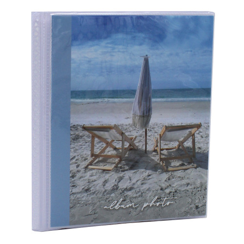 Mini album photo Ariane Plage 24 pochettes 11X15 parasol
