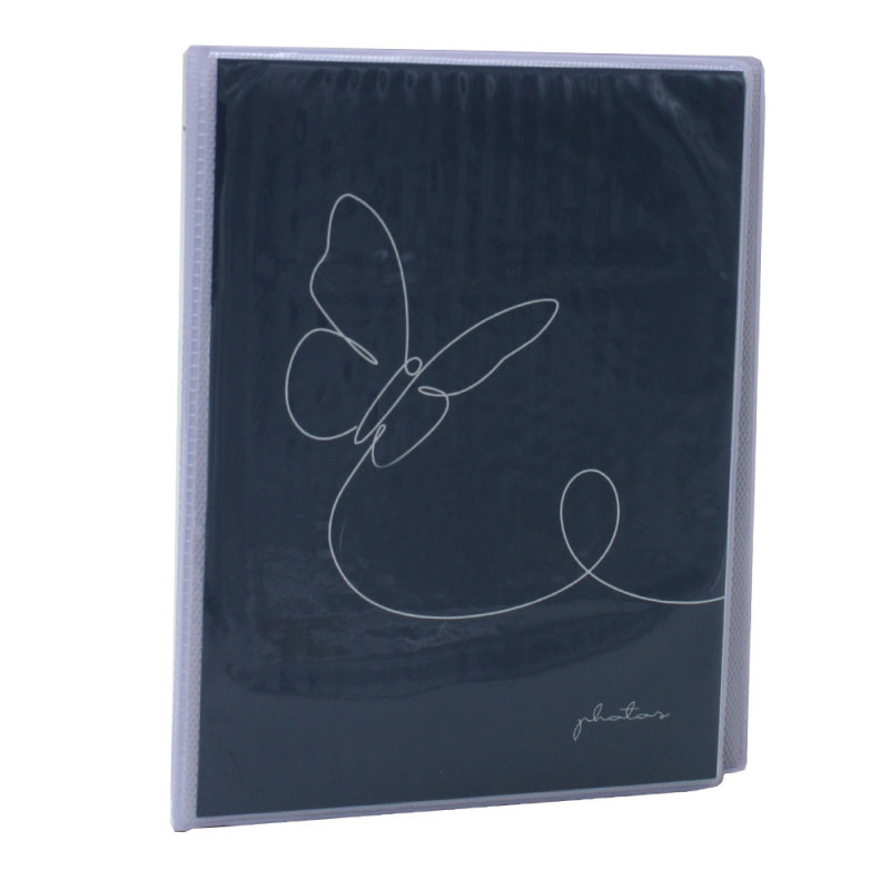 Mini album photo Ariane Line Art 24 pochettes 11X15 papillon