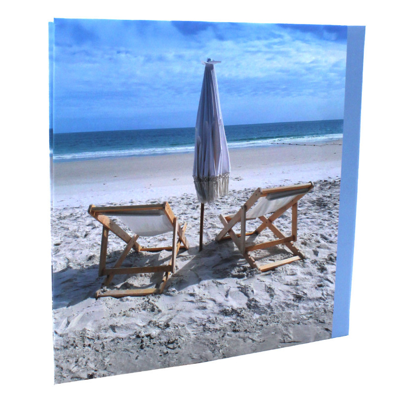 Lot de 2 classeurs photos Ariane Plage à pochette pour 400 photos 10x15