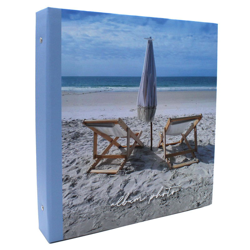 Lot de 2 classeurs photos Ariane Plage à pochette pour 400 photos 10x15