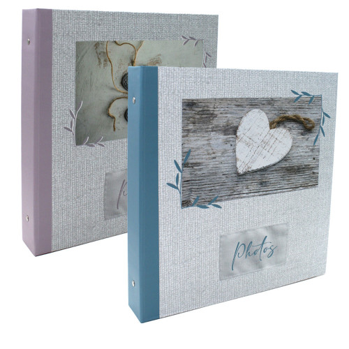 Lot de 2 classeurs photos Ariane Romance à pochette pour 400 photos 10x15