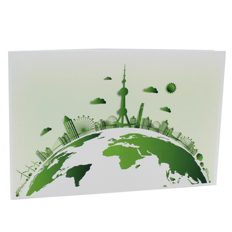 Cartonnage photo scolaire - Groupe 20x30 -18x25 - Ville verte