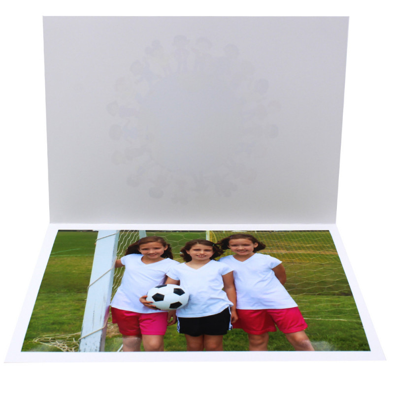 Cartonnage photo scolaire - Groupe A4 - Neutre
