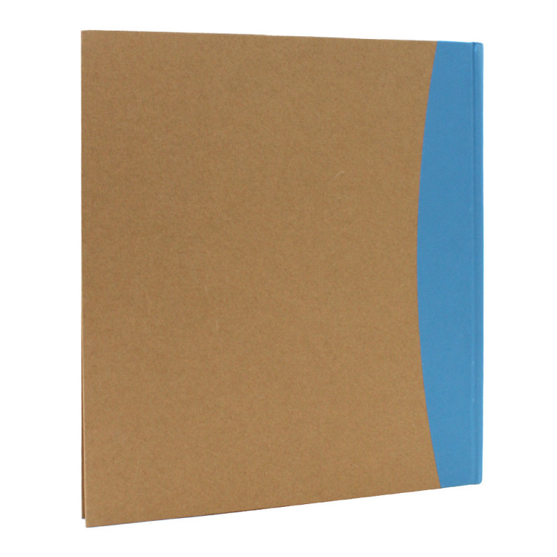 Album photo traditionnel Kp Eye catcher kraft bleu 60 pages