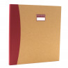 Album photo traditionnel Kp Eye catcher kraft bordeaux 60 pages