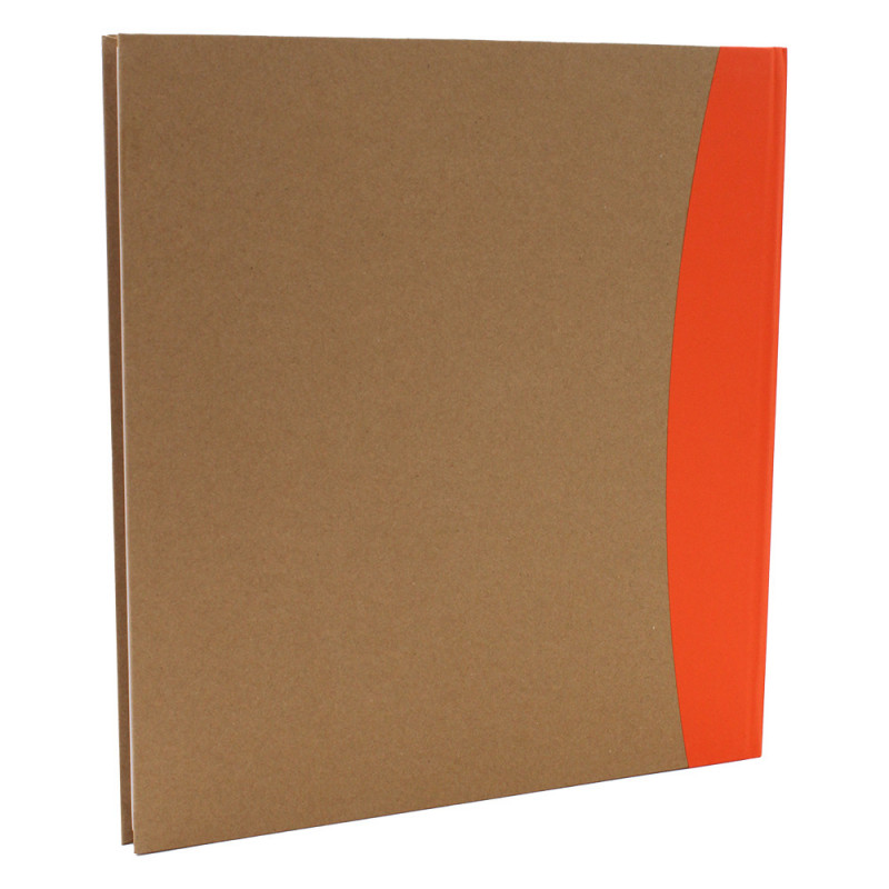 Album photo traditionnel Kp Eye catcher kraft orange 60 pages