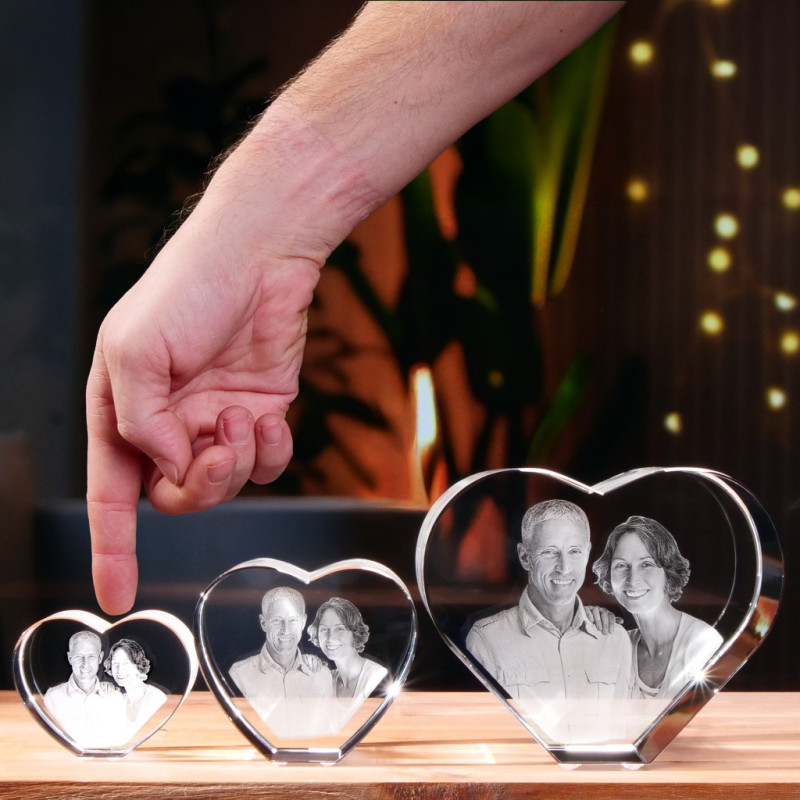 Coeur 3D M 1 à 2 personnes