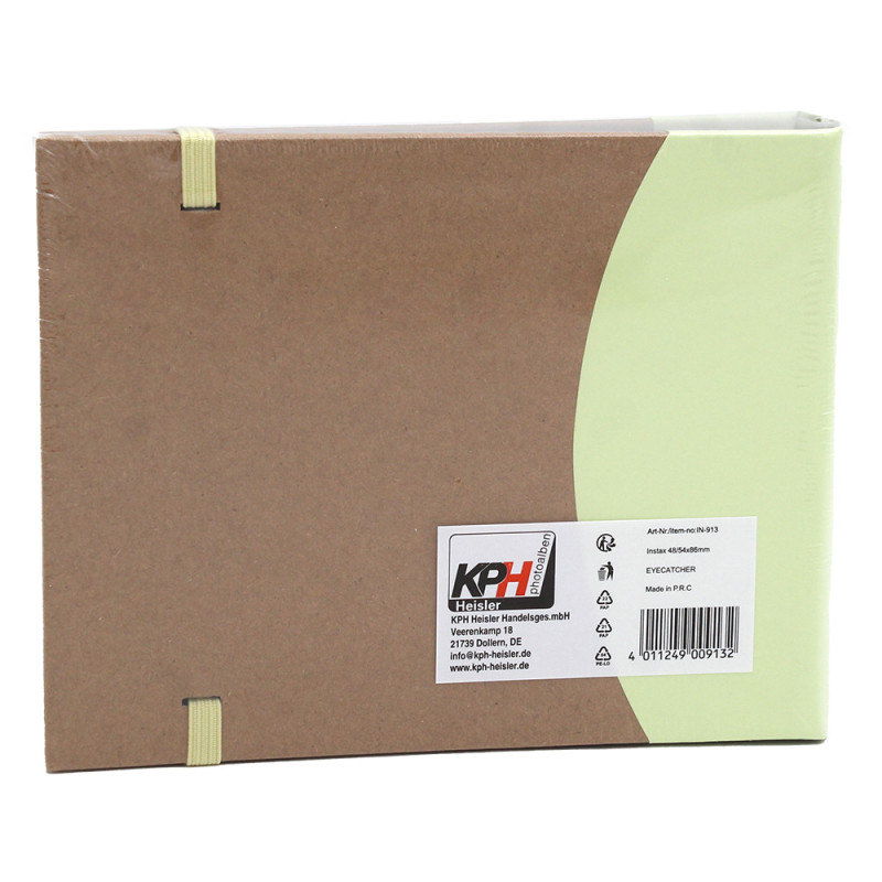 Mini album photo KP Instax Eyecatcher vert pastel