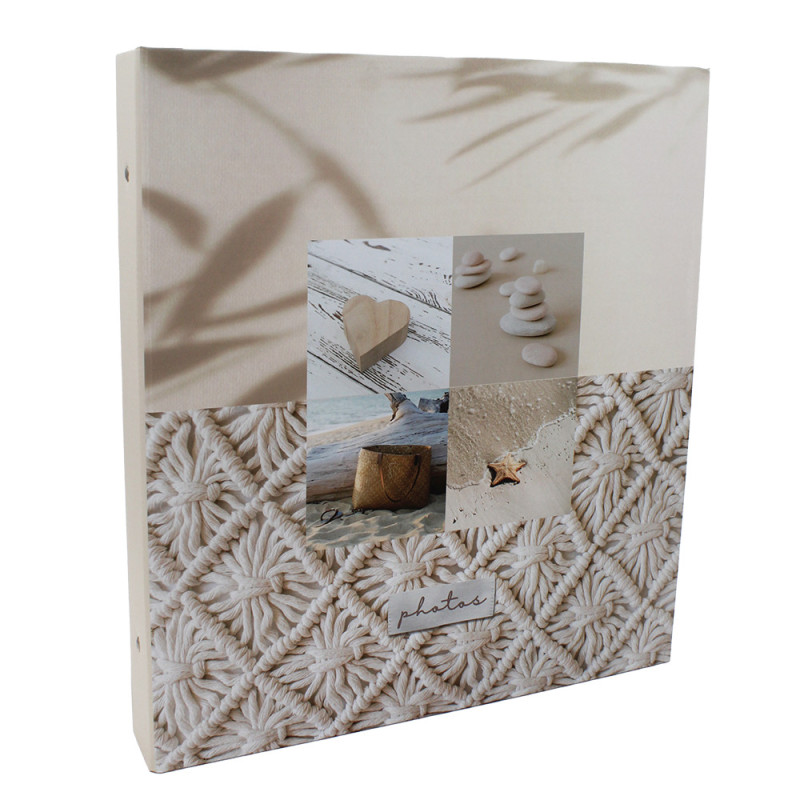 Lot de 2 classeurs photos Ariane Bohème à pochette pour 400 photos 11x15