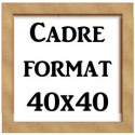 Cadre carré 40x40 cm