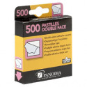 Colle, coins, pastille double-face et adhésif phot