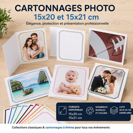 Cartonnages photo 15×20 et 15×21 cm : le format idéal pour sublimer vos plus beaux souvenirs
