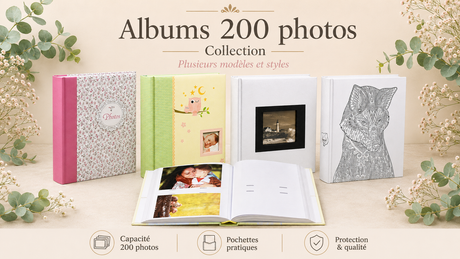 Albums 200 photos chez CashPhoto