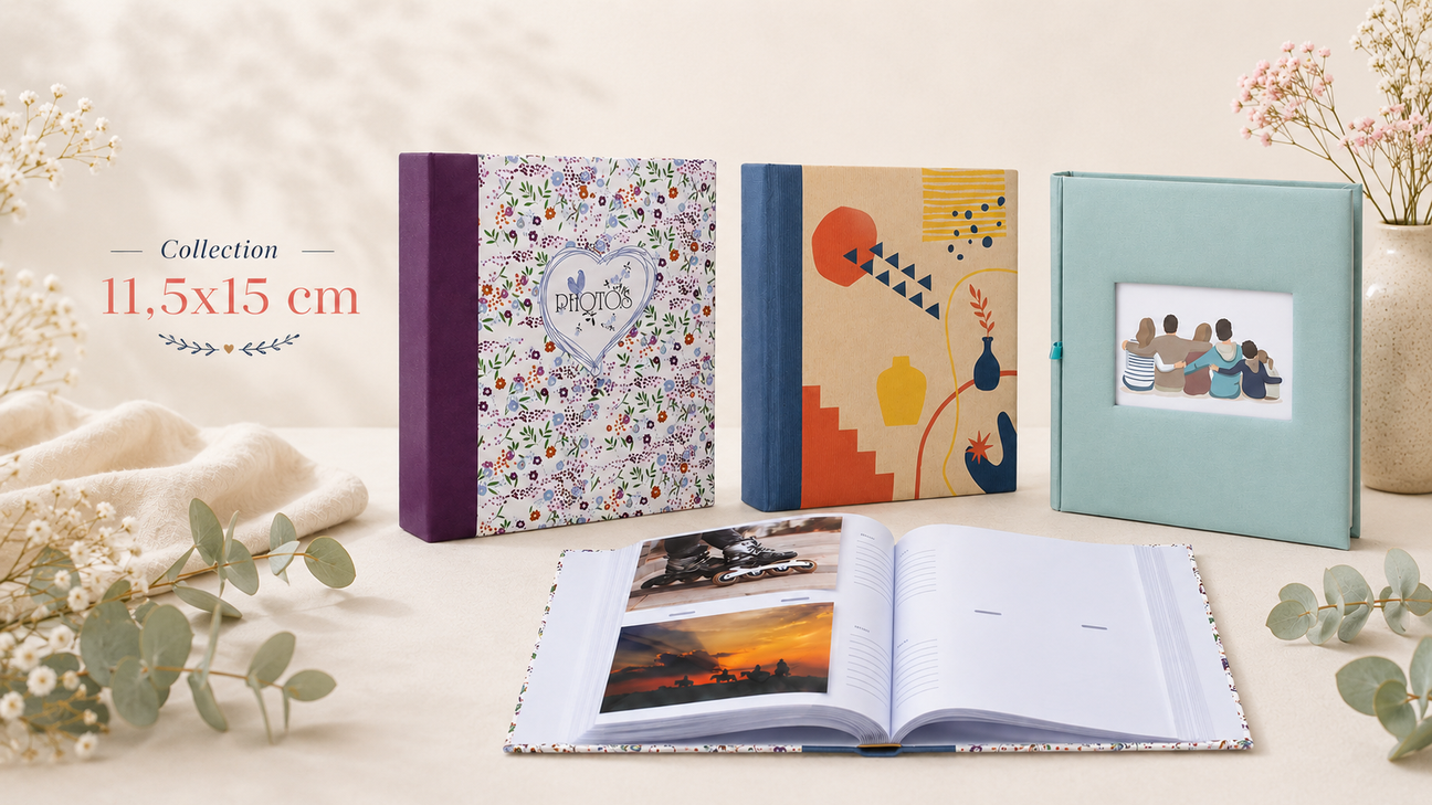 Albums photo 11,5x15 cm chez CashPhoto