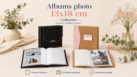 Albums photo 13x18 cm chez CashPhoto