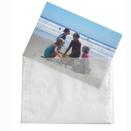 100 pochettes de protection Panodia en papier cristal pour photo 24x30 cm