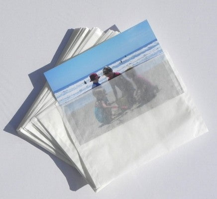 100 pochettes de protection Panodia en papier cristal pour photo 41x50