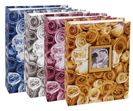 Lot 4 albums photos KP Roses 100 pochettes 10X15