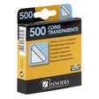 500 coins adhésifs transparents Panodia