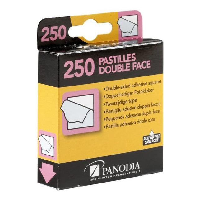 Lot de 10 boîtes de 500 pastilles double-faces Panodia