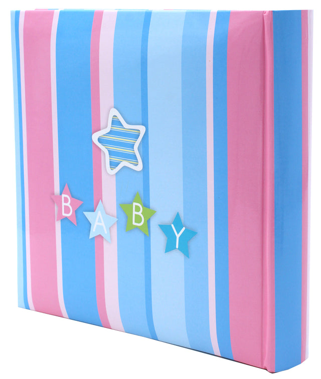 Album Photo Bébé Baby Blue – Collection CPC 200 photos 10x15 cm – Album à pochettes avec espace mémo