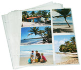 Lot de 40 feuillets Ceanothe pour classeurs photo à pochettes 11,5x15 Explore et Mila à pochettes