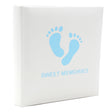 Album Photo Bébé "Empreinte" – Collection CPC  200 photos 10x15 cm – Modèle Bleu ou Rose – Couverture crème