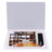 Cartonnage Photo Blanc « Serémange » – Liseré Orange | Collection CashPhoto
