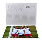 Cartonnage photo scolaire - Groupe A4 - Sport