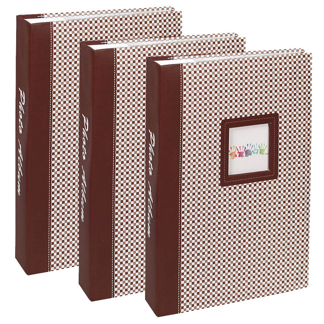 Lot 3 albums photo KP Elements 300 pochettes 10X15