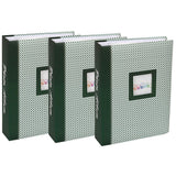 Lot de 3 albums photo KP Elements 200 pochettes 10X15