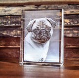 Prisme 2D XL 13x18 vertical en verre Viamant personnalisable