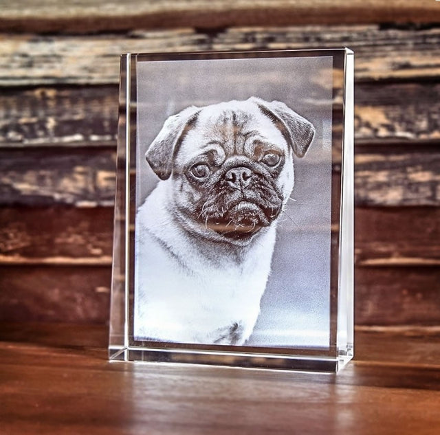 Prisme 2D XL 13x18 vertical en verre Viamant personnalisable