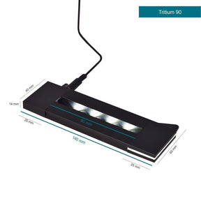 Socle lumineux Tritium 90 pour petit verre plat 2D