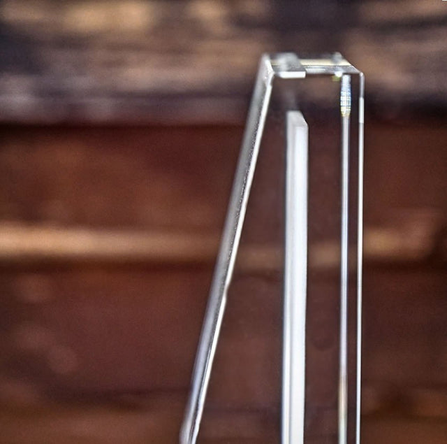 Prisme 2D M 8x10,5 horizontal en verre Viamant personnalisable