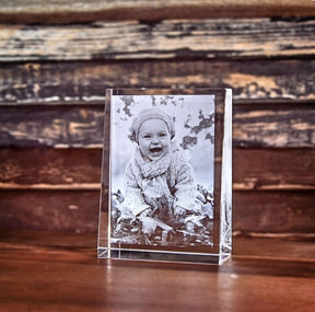Prisme 2D M 10,5 x 8 vertical en verre Viamant personnalisable