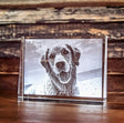 Prisme 2D L 13,5x10 horizontal en verre Viamant personnalisable
