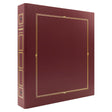 Classeur Photo Cordoue Bordeaux – 400 Photos 10x15 11,5x15 – Ceanothe
