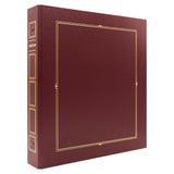 Classeur Photo Cordoue Bordeaux – 400 Photos 10x15 11,5x15 – Ceanothe