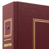 Classeur Photo Cordoue Bordeaux – 400 Photos 10x15 11,5x15 – Ceanothe