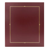 Classeur Photo Cordoue Bordeaux – 400 Photos 10x15 11,5x15 – Ceanothe