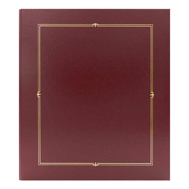 Classeur Photo Cordoue Bordeaux – 400 Photos 10x15 11,5x15 – Ceanothe