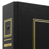 Classeur Photo Cordoue Noir – 400 Photos 10x15 11,5x15 – Ceanothe