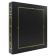 Classeur Photo Cordoue Noir – 400 Photos 10x15 11,5x15 – Ceanothe