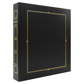 Classeur Photo Cordoue Noir – 400 Photos 10x15 11,5x15 – Ceanothe