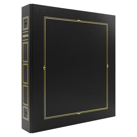 Classeur Photo Cordoue Noir – 400 Photos 10x15 11,5x15 – Ceanothe