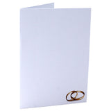 Cartonnage photo Mariage - Alliances dorées- Vertical du 9x13 au 20x30 cm